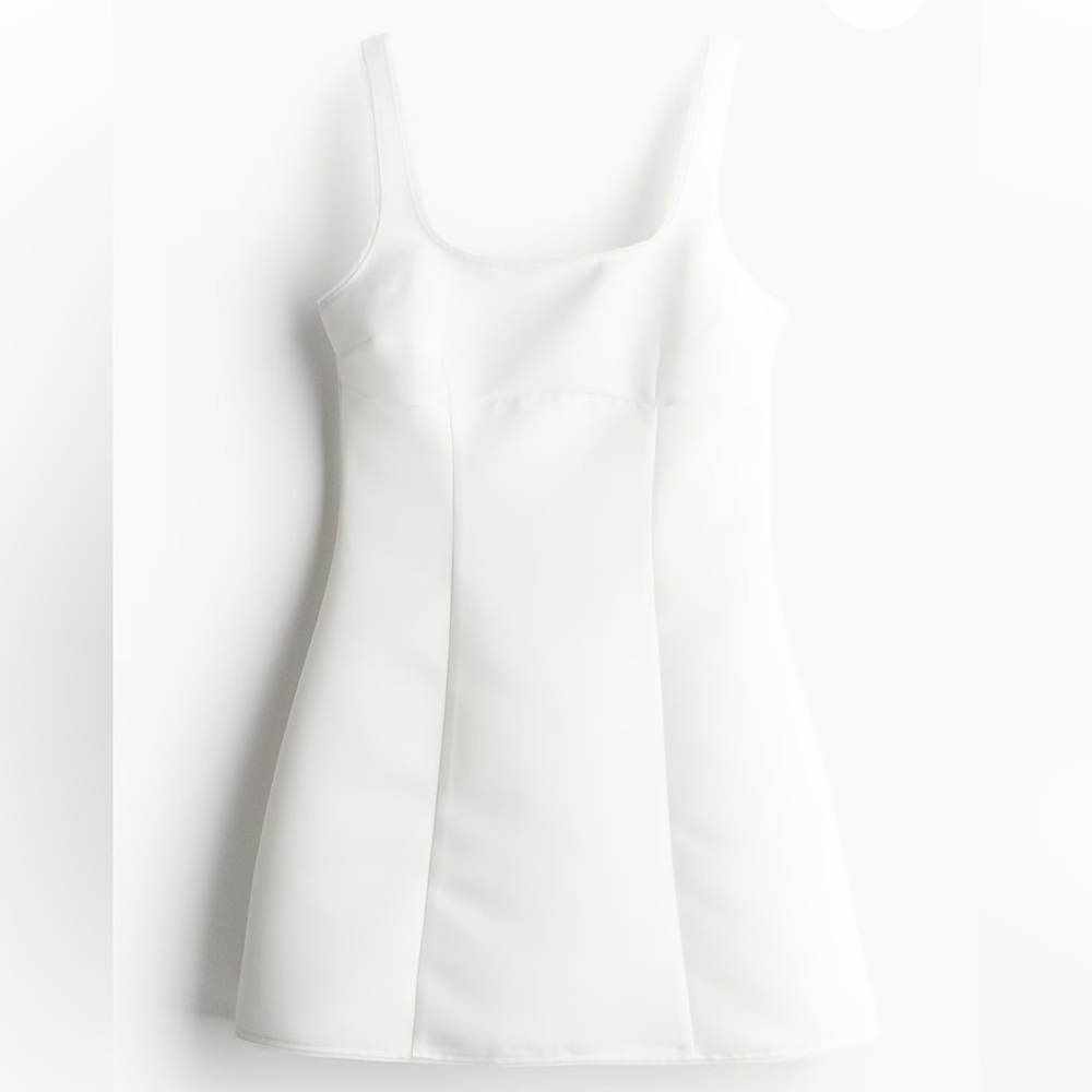 White mini Dress - Picture 4 of 5
